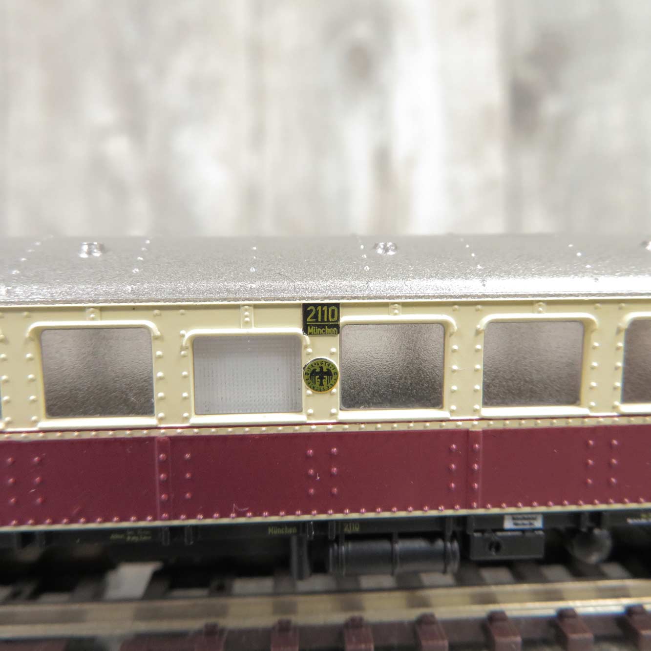 ROCO 23386 - Spur N - 2 tlg - DRG Steuerwagen-,Motorwagen - Analog - OVP #H32337 | eBay