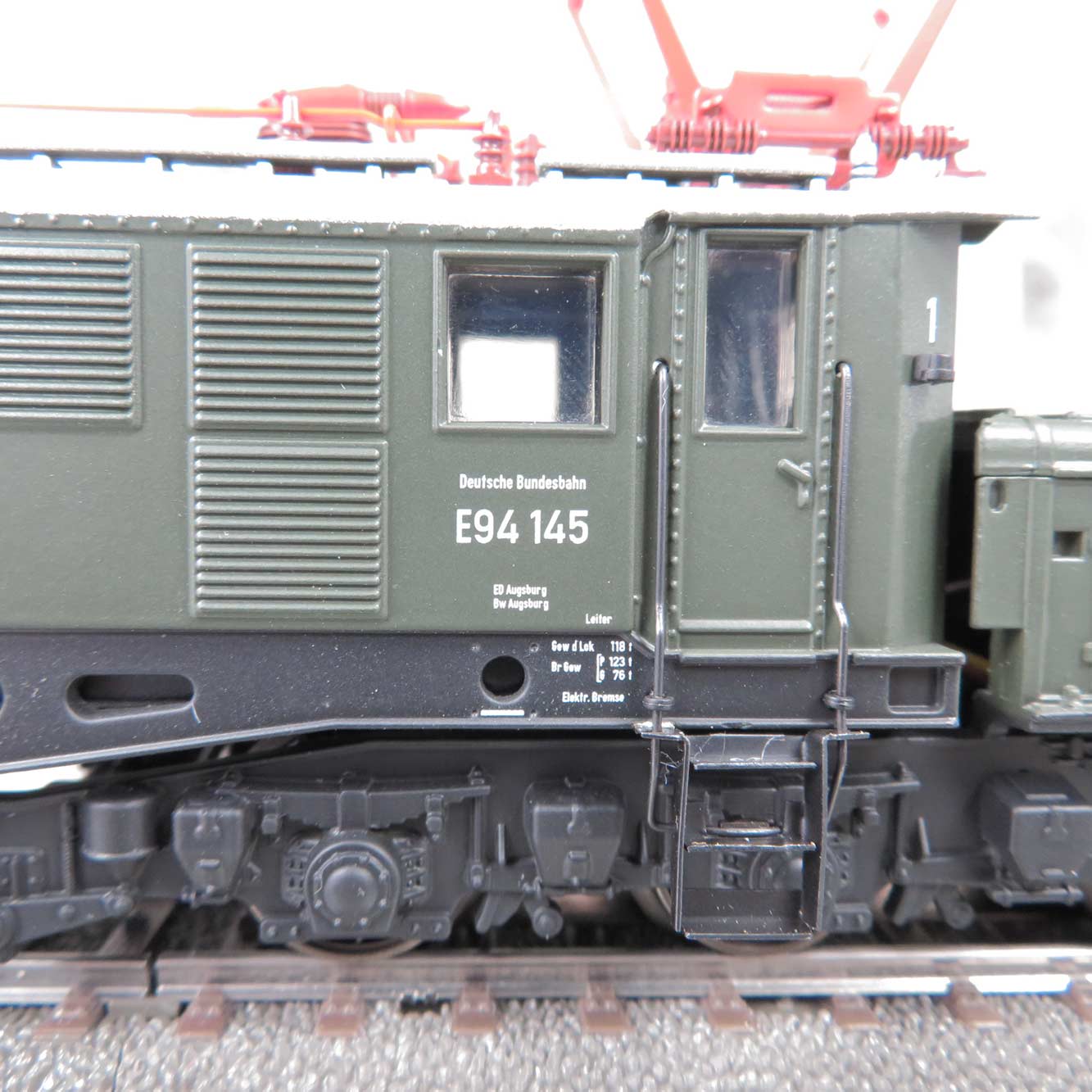 KV9057 Märklin H0 4612 Autotransportwagen Laaes DB OVP