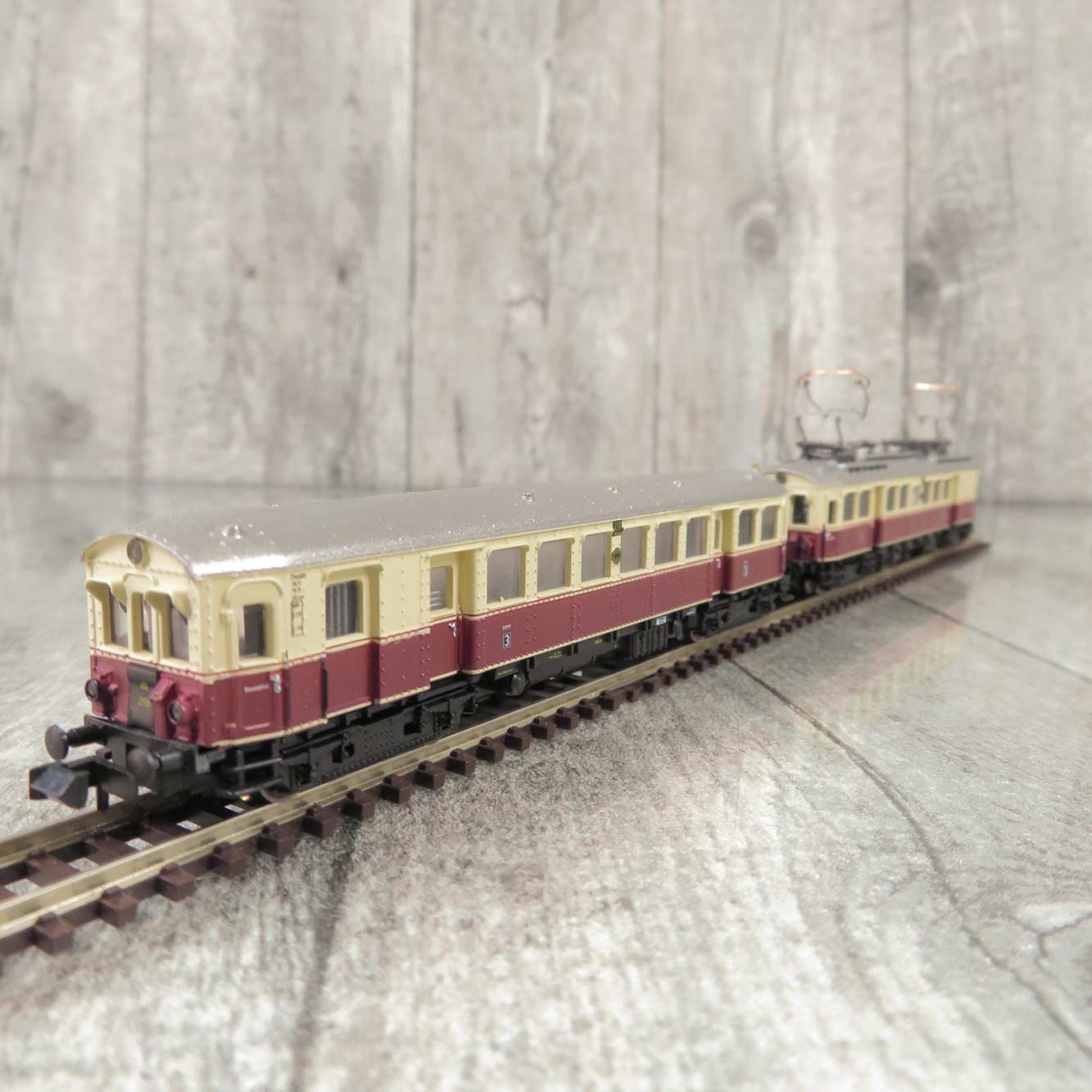ROCO 23386 - Spur N - 2 tlg - DRG Steuerwagen-,Motorwagen - Analog - OVP #H32337 | eBay