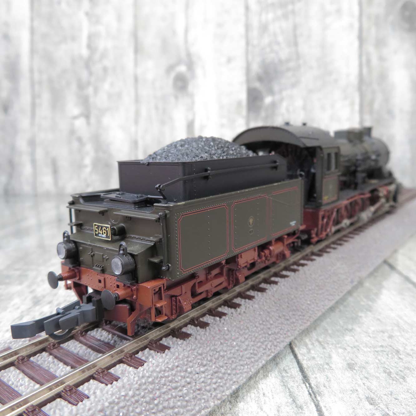 ROCO 43221 H0 Dampflok+Tender KPEV 5461 Analog ROCO 43221 H0 Dampflok+Tender KPEV 5461 Analog