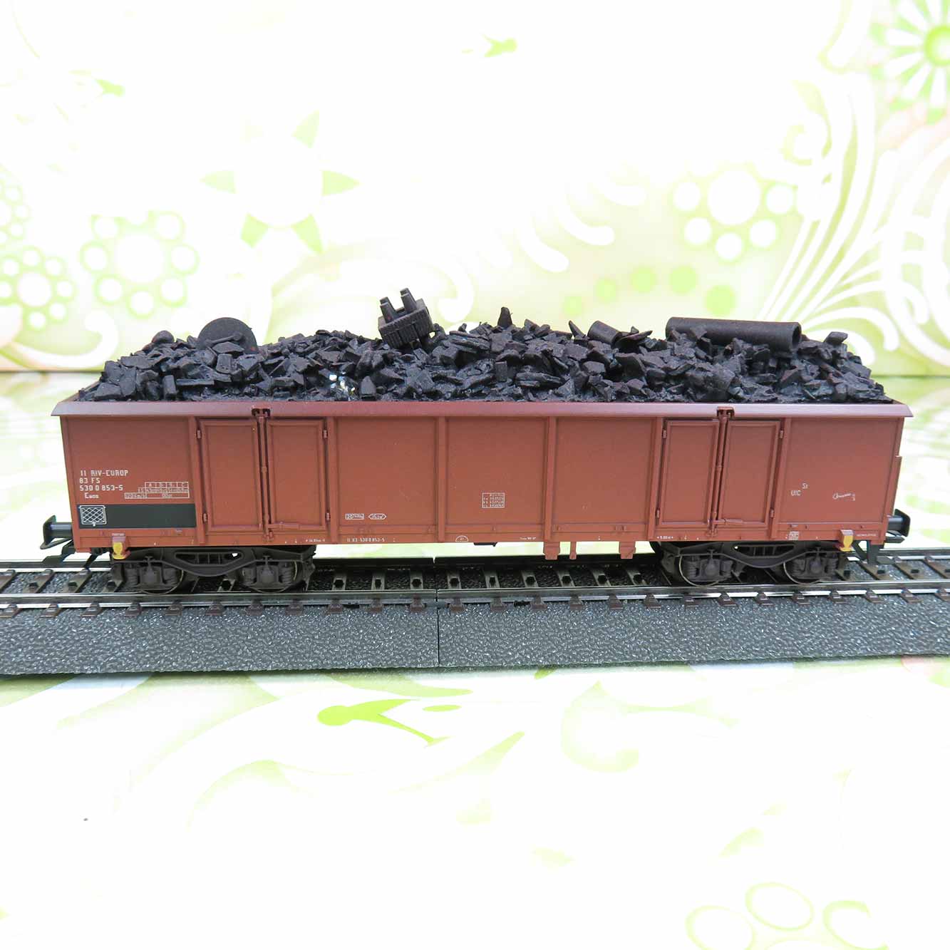 MÄRKLIN 47195 - H0 - FS - Off. Güterwagen Set 2 teilig 530 0 853-5- OVP ...