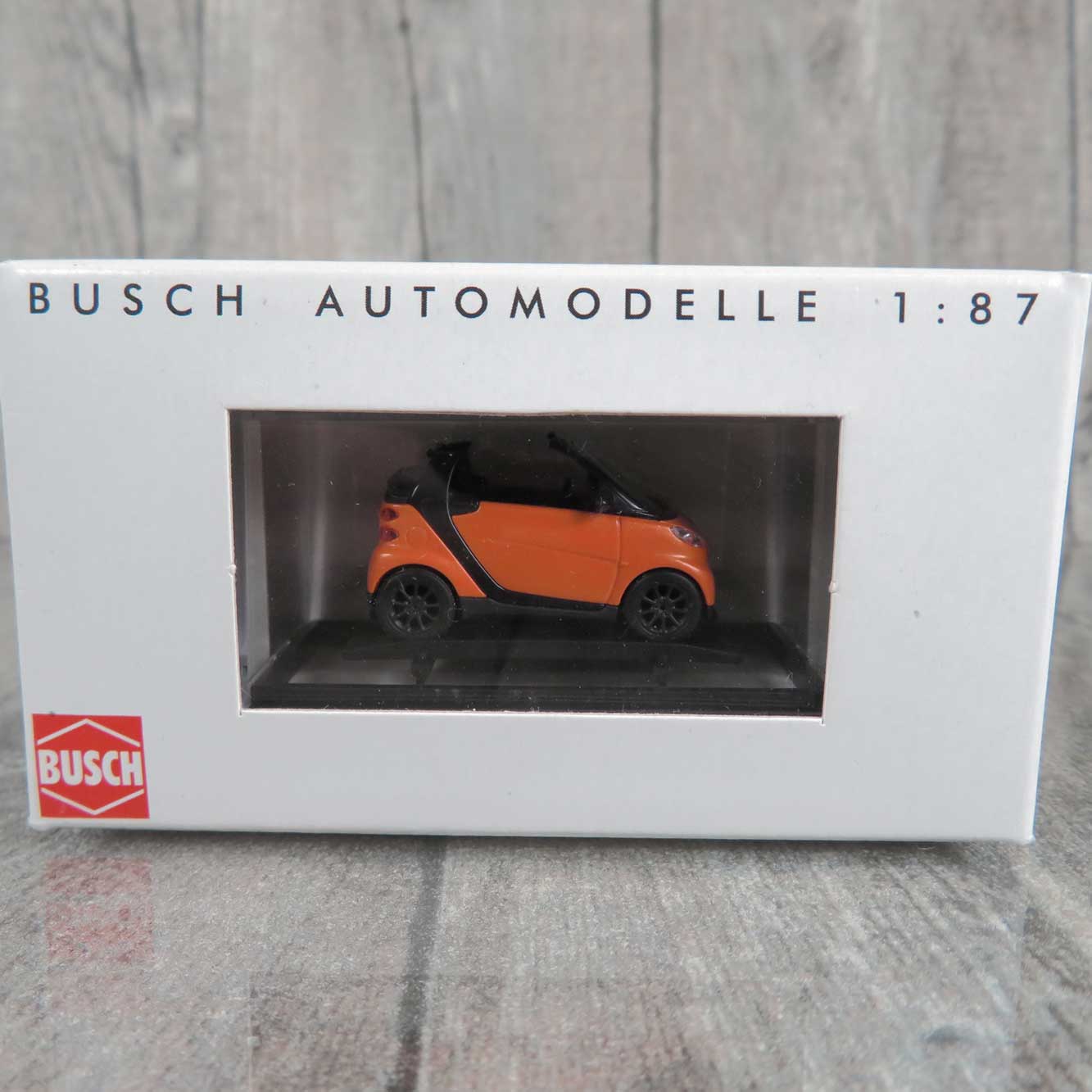 1/43 Smart / スマート fortwo cabrio Smart Fortwo Cabrio A453 Titania Grey Matte/Red Model Car 1